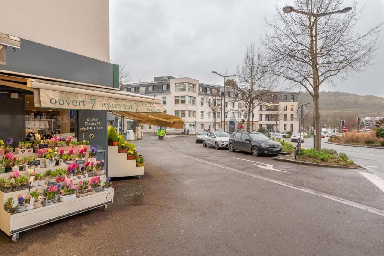 Le Nid Douillet : Superbe Appartement + Jardin Privatif 鲁昂 外观 照片