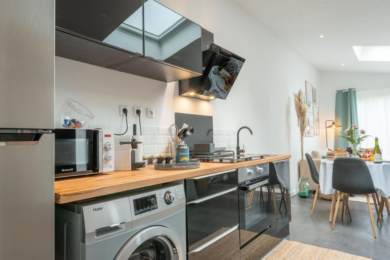 Le Nid Douillet : Superbe Appartement + Jardin Privatif 鲁昂 外观 照片