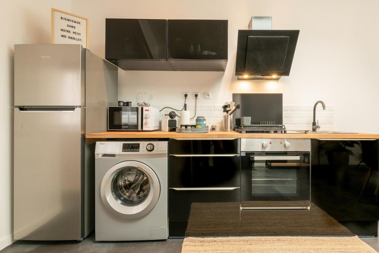 Le Nid Douillet : Superbe Appartement + Jardin Privatif 鲁昂 外观 照片